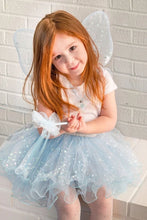 Charger l'image dans la galerie, DEGUISEMENT 3 pcs Fée magique tutut avec ailes - Iridescent Celestrial Fairy Wings + Tutu + Wand - 4-6 ans
