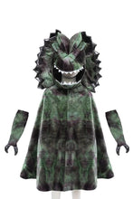 Charger l'image dans la galerie, DEGUISEMENT 1 pc Cape Grandasaurus Dilophosaurus Cape with Claws - 4-6 ans
