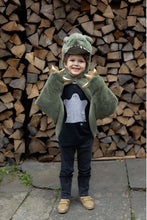 Charger l'image dans la galerie, DEGUISEMENT 1 pc Cape 3D Dinosaure REX - Green T-Rex Cuddle Cape - 2-3 ans
