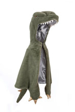 Charger l'image dans la galerie, DEGUISEMENT 1 pc Cape 3D Dinosaure REX - Green T-Rex Cuddle Cape - 2 ans
