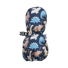 Charger l'image dans la galerie, Mitaines HIVER longs - Long Cuff Mittens DINOSAUR - 12-24 mois
