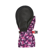 Charger l'image dans la galerie, Mitaines HIVER avec ZIP - Adorable Mittens PINK FLOWER 5-6 ans
