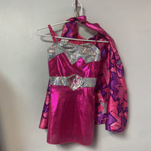 Charger l'image dans la galerie, DEGUISEMENT 2 mcs Robe + cape SUPER BARBIE 4-6 ans
