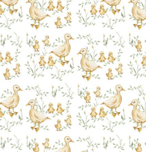 Charger l'image dans la galerie, CANARDS - Paquet de 2 Couvertures legeres OU pour emmailloter - Swaddling blanket DUCLINGS
