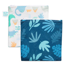 Charger l&#39;image dans la galerie, 2 PCS - GRANDS Sacs a collation TROPICS et DINOS
