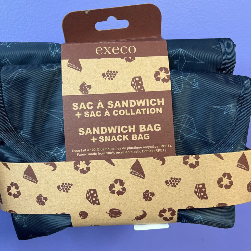 Paquet de 2 sacs collation/sandwich DINO